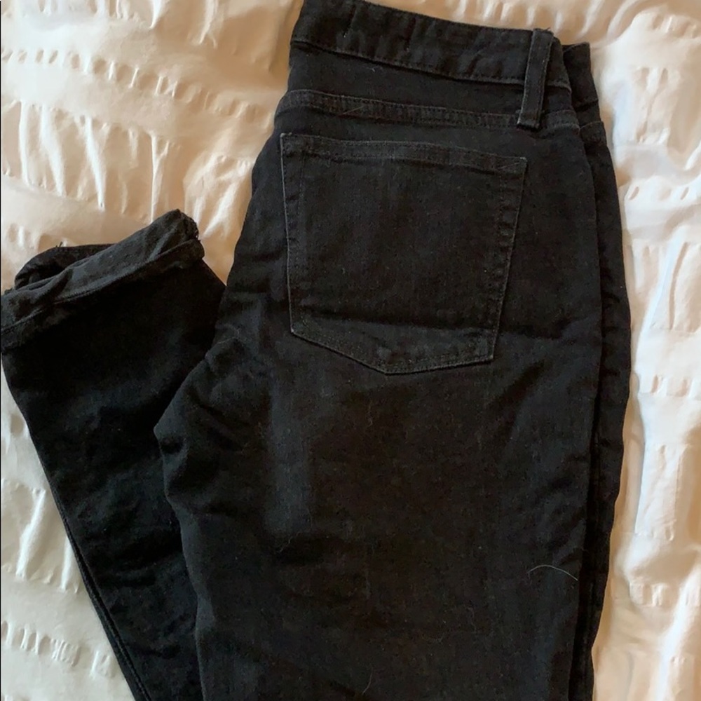 Gap skinny black jeans